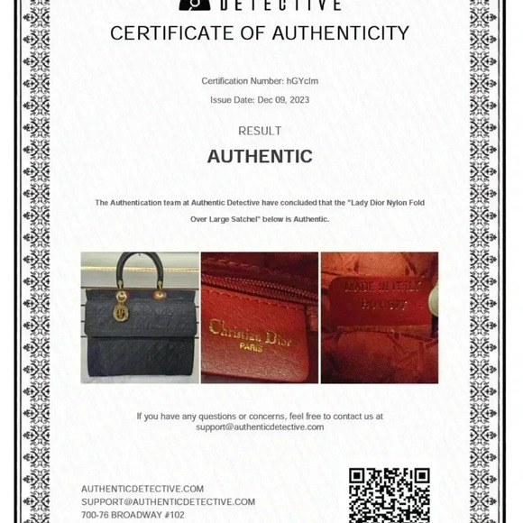 Dior Black Cannage Nylon Large 2-Way Satchel - Picture 2 of 16